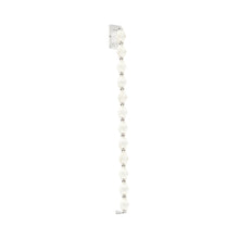 Load image into Gallery viewer, Collier LED Wall Light in Polished Nickel/Crystal (40.3-Inch).
