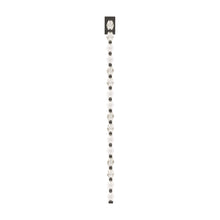 Load image into Gallery viewer, Collier LED Wall Light in Bronze/Crystal (53-Inch).
