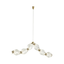 Load image into Gallery viewer, Collier Swag Cable in Natural Brass.
