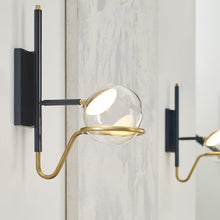 Load image into Gallery viewer, Crosby LED Wall Light in Detail.
