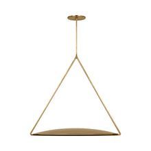 Load image into Gallery viewer, Cymbal LED Pendant Light in Detail.

