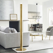Load image into Gallery viewer, Ebell LED Floor Lamp in living room.
