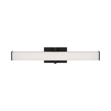 Load image into Gallery viewer, Ellis LED Bath Vanity Light in Nightshade Black (Small).
