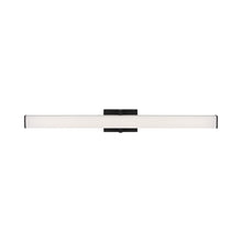 Load image into Gallery viewer, Ellis LED Bath Vanity Light in Nightshade Black (Large).

