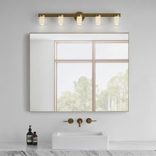 Load image into Gallery viewer, Esfera LED Bath Wall Light in bathroom.
