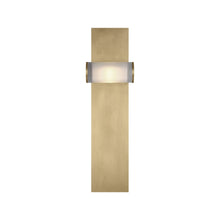 Load image into Gallery viewer, Esfera LED Wall Light in Natural Brass (Medium).
