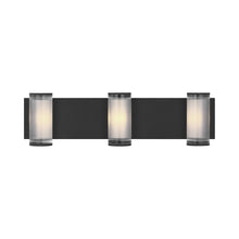 Load image into Gallery viewer, Esfera LED Wall Light in Nightshade Black (Large).

