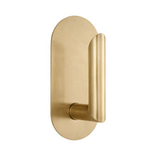 Load image into Gallery viewer, Fielle LED Wall Light in Hand Rubbed Antique Brass (Small).
