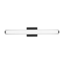 Load image into Gallery viewer, Finn LED Bath Vanity Light in Nightshade Black (Small).

