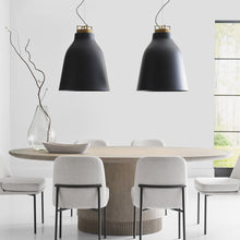 Load image into Gallery viewer, Forge LED Pendant Light in dining room.

