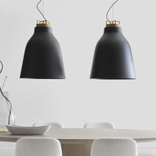 Load image into Gallery viewer, Forge LED Pendant Light in dining room.
