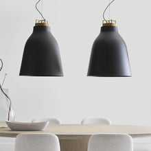 Load image into Gallery viewer, Forge LED Pendant Light in dining room.
