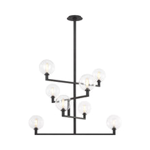 Load image into Gallery viewer, Gambit Chandelier in Nightshade Black.
