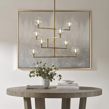Load image into Gallery viewer, Gambit Chandelier in living room.
