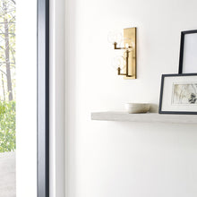 Load image into Gallery viewer, Gambit Wall Light in living room.
