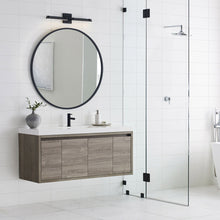 Load image into Gallery viewer, Kal LED Vanity Bath Light in bathroom.
