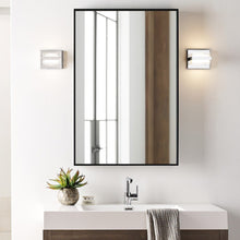 Load image into Gallery viewer, Kamden 1-Light LED Bath Wall Light in bathroom.
