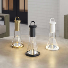 Load image into Gallery viewer, Kandella LED Table Lamp in living room.
