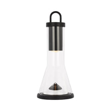 Load image into Gallery viewer, Kandella LED Table Lamp in Black.

