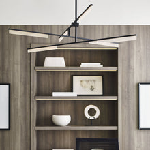 Load image into Gallery viewer, Klee LED Chandelier in living room.
