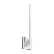 Load image into Gallery viewer, Klee LED Wall Light in Polished Nickel (Small).

