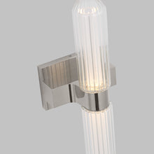 Load image into Gallery viewer, Langston Bath LED Wall Light in Detail.
