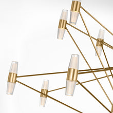Load image into Gallery viewer, Lassell LED Chandelier in Detail.
