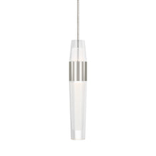 Load image into Gallery viewer, Lassell Mini LED Pendant Light in Polished Nickel (9.3-Inch).
