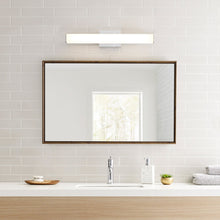 Load image into Gallery viewer, Lynk LED Bath Vanity Light in bathroom.
