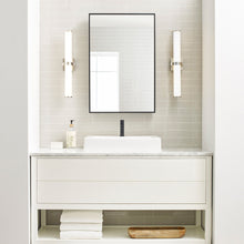 Load image into Gallery viewer, Lynk LED Bath Vanity Light in bathroom.
