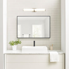 Load image into Gallery viewer, Lynk LED Bath Vanity Light in bathroom.
