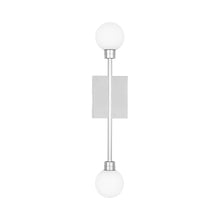 Load image into Gallery viewer, Mara LED Wall Light in Polished Nickel.
