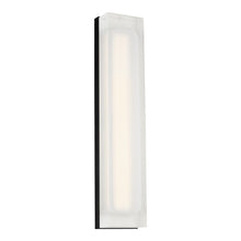 Load image into Gallery viewer, Milley LED Wall Light in Nightshade Black (20-Inch).
