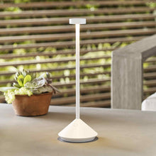 Load image into Gallery viewer, Moneta LED Table Lamp in living room.
