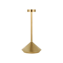 Load image into Gallery viewer, Moneta LED Table Lamp in Hand Rubbed Antique Brass (Small).
