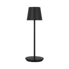 Load image into Gallery viewer, Nevis LED Table Lamp in Black (Large).
