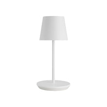 Load image into Gallery viewer, Nevis LED Table Lamp in Matte White (Small).
