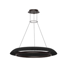 Load image into Gallery viewer, Noa LED Chandelier in Bronze/Washed Black (Large).
