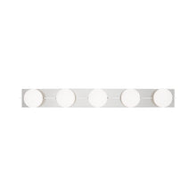 Load image into Gallery viewer, Orbel Bath Vanity Light in Polished Nickel (5-Light).
