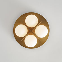 Load image into Gallery viewer, Orbel Flush Mount Ceiling Light in Detail.
