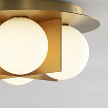 Load image into Gallery viewer, Orbel Flush Mount Ceiling Light in Detail.
