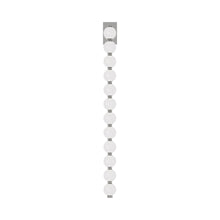 Load image into Gallery viewer, Perle LED Wall Light in Polished Nickel (40-Inch).

