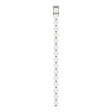 Load image into Gallery viewer, Perle LED Wall Light in Polished Nickel (53-Inch).
