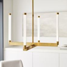 Load image into Gallery viewer, Phobos LED Chandelier in Detail.
