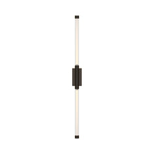 Load image into Gallery viewer, Phobos LED Vanity Wall Light in Dark Bronze.
