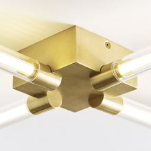 Load image into Gallery viewer, Phobos LED Wide Flush Mount Ceiling Light in Detail.

