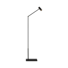 Load image into Gallery viewer, Ponte LED Floor Lamp in Nightshade Black.
