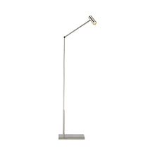 Load image into Gallery viewer, Ponte LED Floor Lamp in Polished Nickel.
