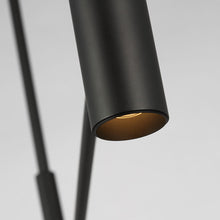 Load image into Gallery viewer, Ponte Linear LED Chandelier in Detail.
