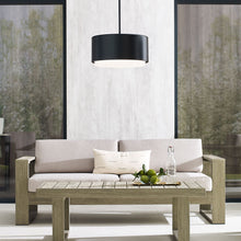 Load image into Gallery viewer, Roton Outdoor LED Pendant Light in living room.
